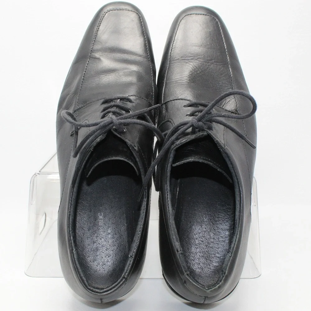 Banana Republic Black Leather Lace‎ Up Oxford Dress Shoes Mens Size 11M